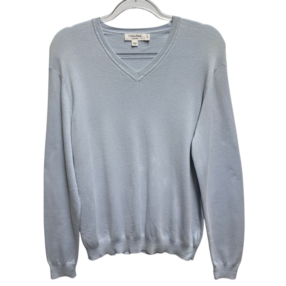 Pure Pima Cotton Soft Knit Sweater Pullover
